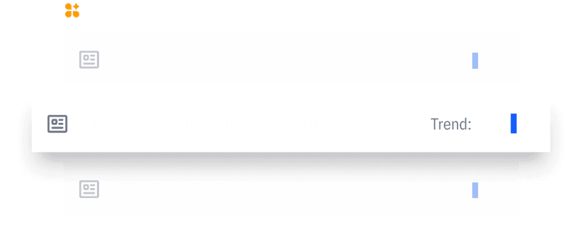 Content ideas dashboard